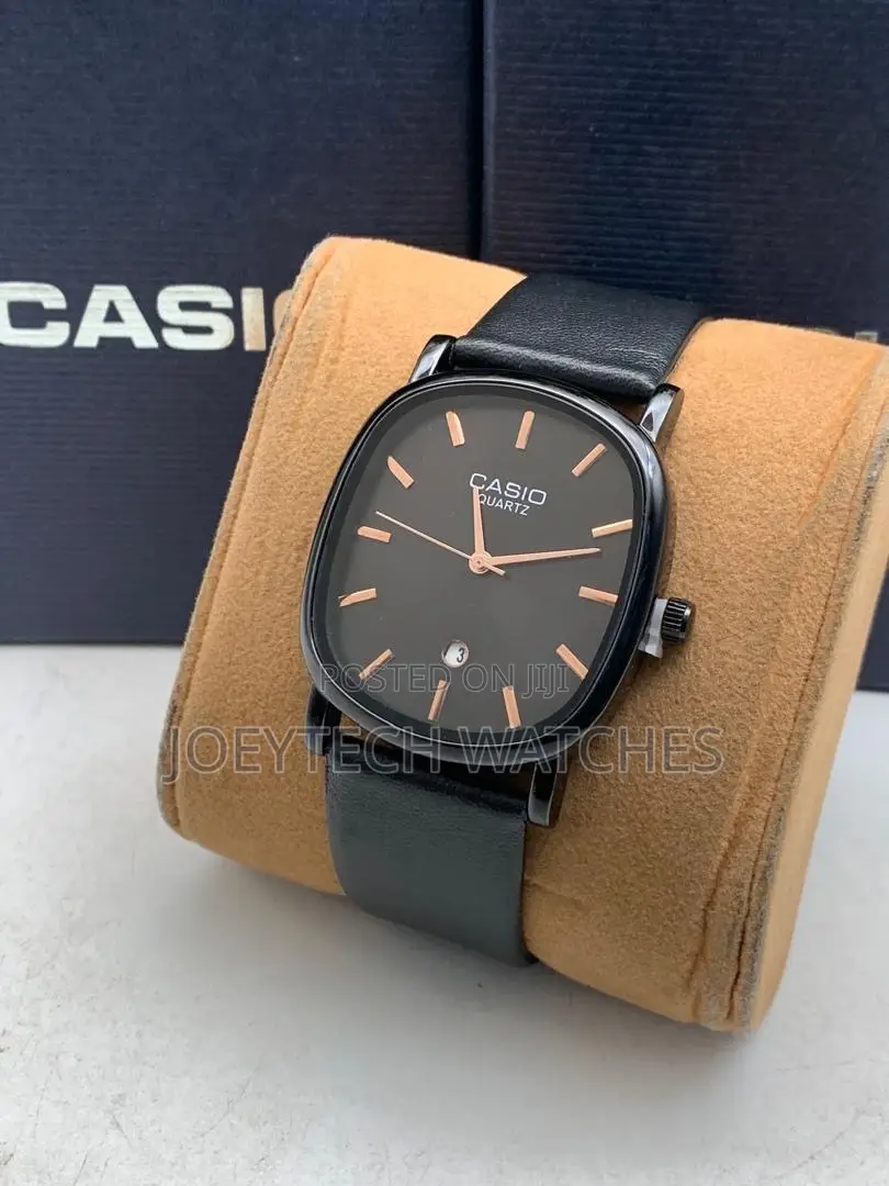 Latest Casio Leather Model Watch