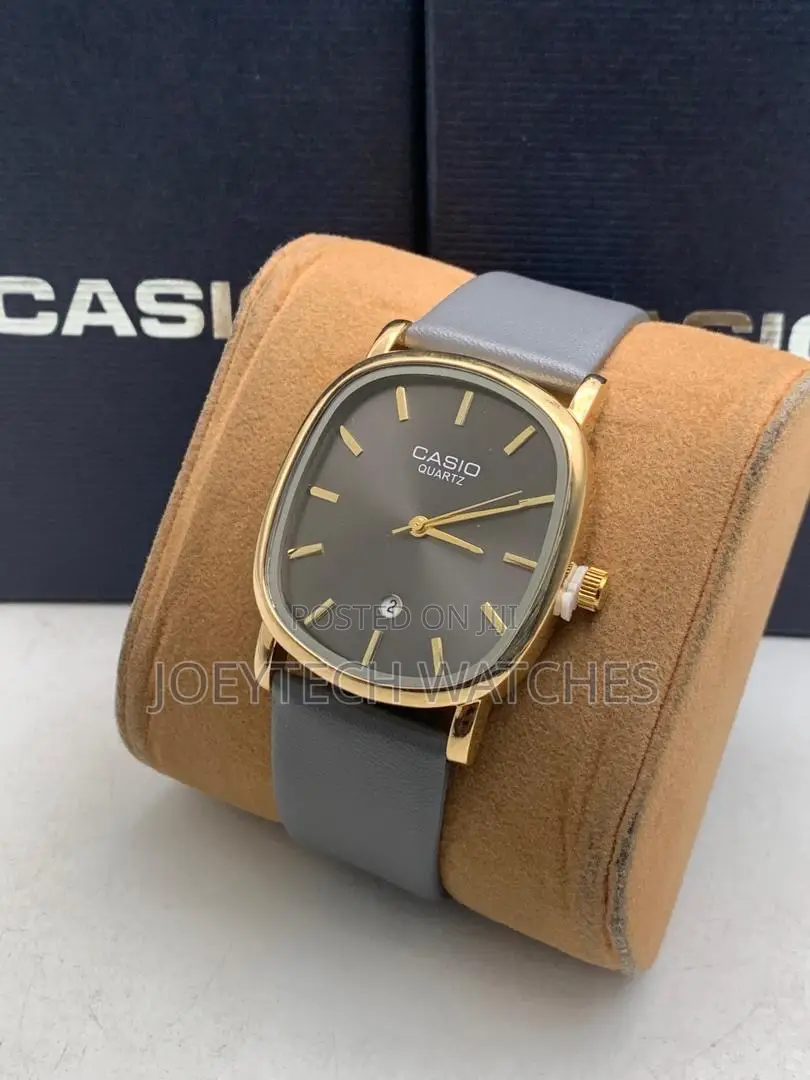 Latest Casio Leather Model Watch