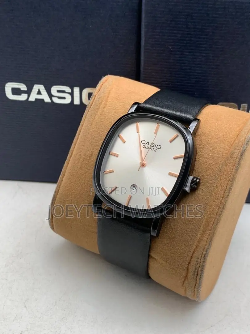 Latest Casio Leather Model Watch