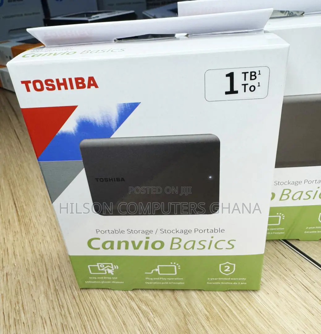 Toshiba Canvio Basics Portable Hard Drive 1tb