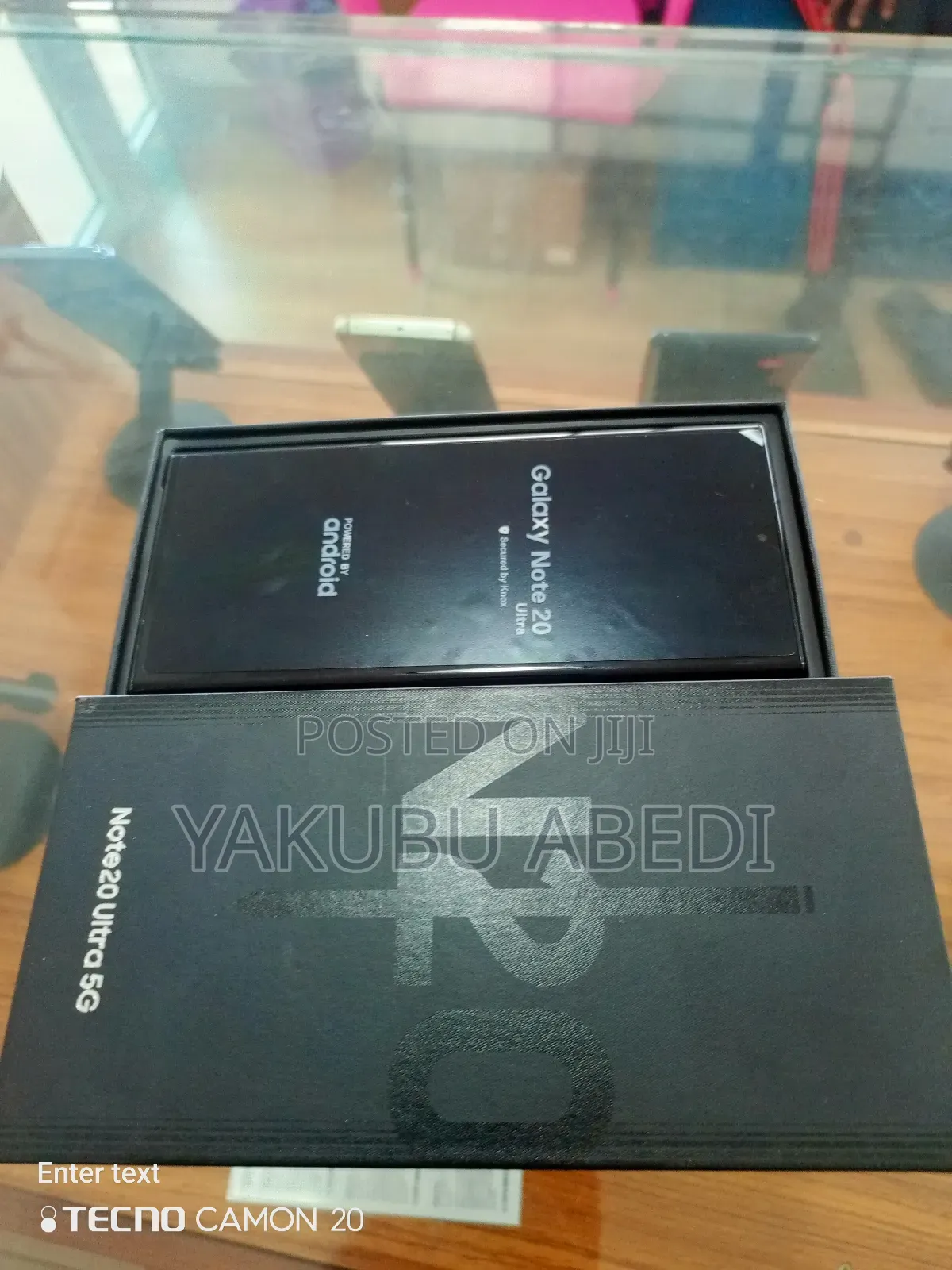 New Samsung Galaxy Note 20 Ultra 128 GB Black