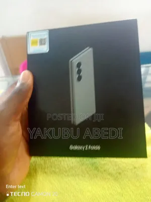 New Samsung Galaxy Z Fold6 256 GB Black