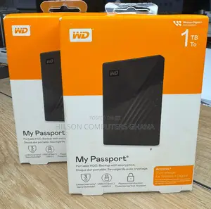 Wd My Passport Portable External Hard Drive 1tb