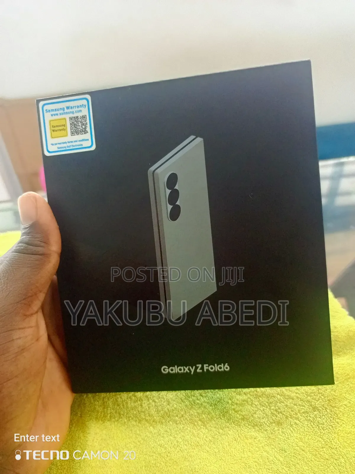 New Samsung Galaxy Z Fold6 256 GB Gray
