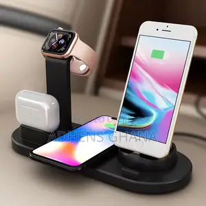 6 in 1 Wireless Charger Portable 6 in 1 Fast Charging