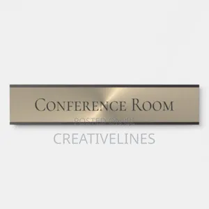 Office Door Name Plate