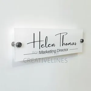 Office Door Name Plate