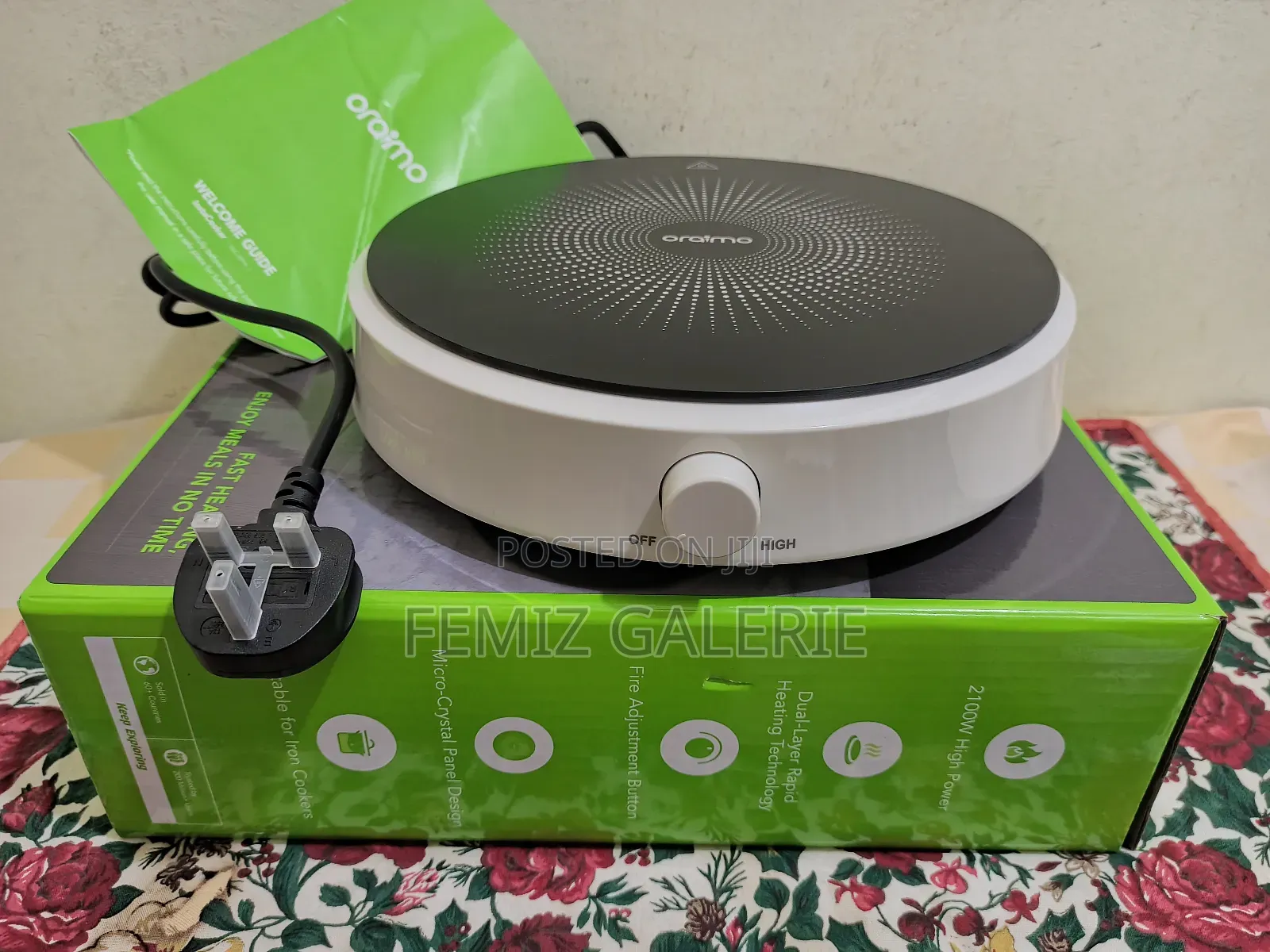 Oraimo Instacooker 2100w Induction Cooker