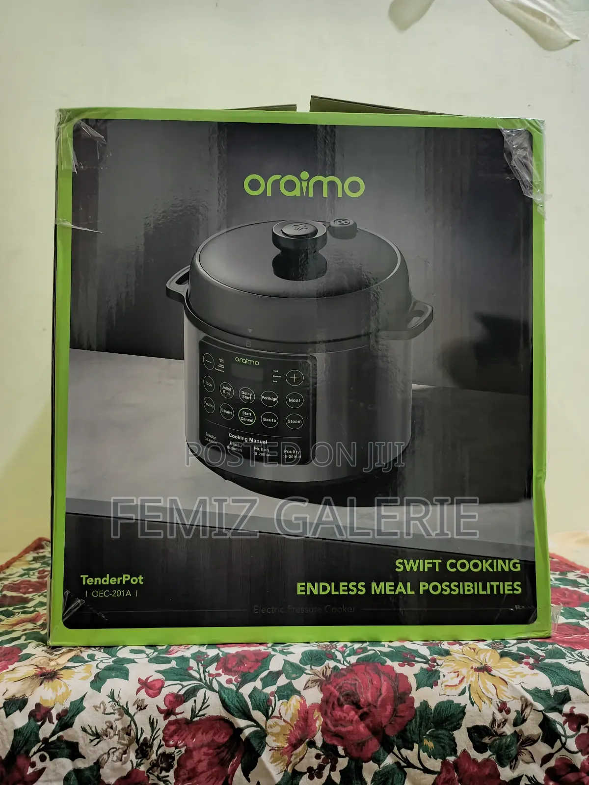 Oraimo Tenderpot 6l 1000w Electric Pressure Cooker