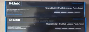 D-Link 24port Patch Panel Full Loaded