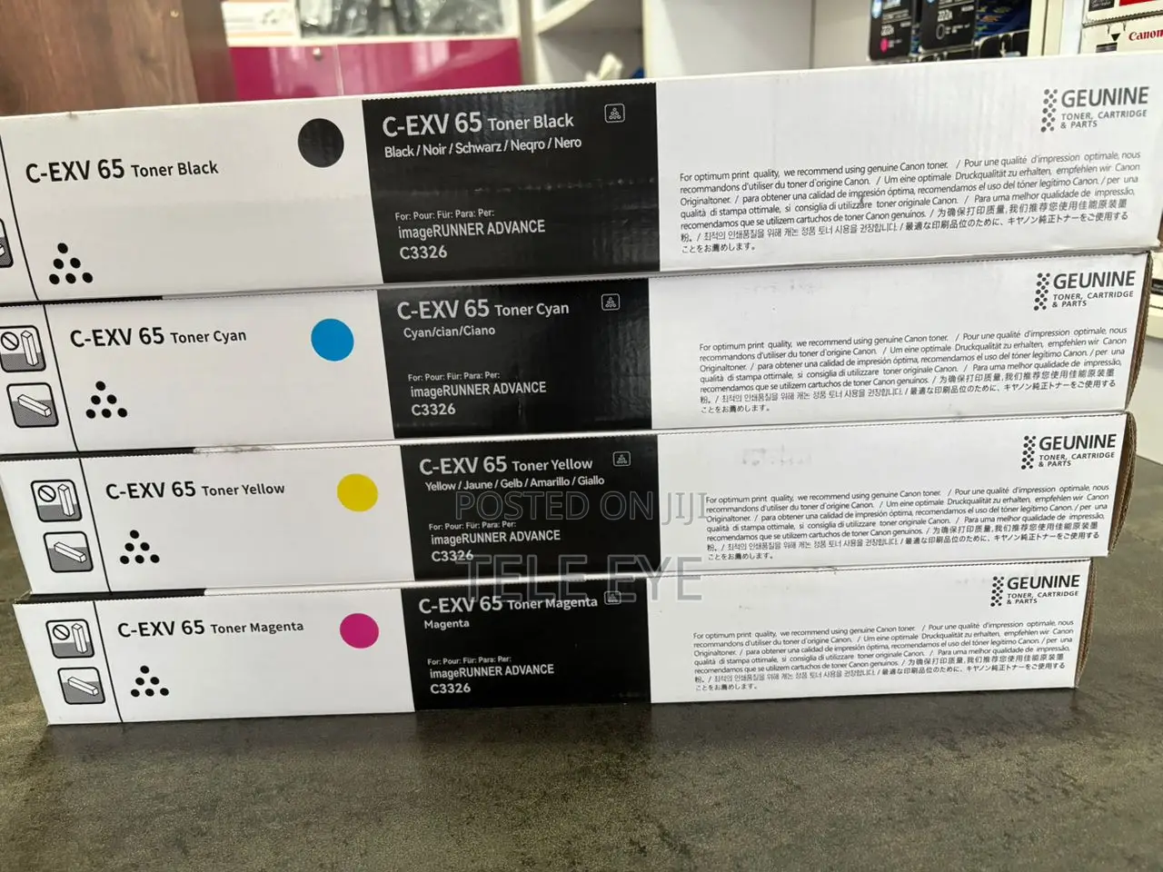 Cano C-Exv65 Toner Set