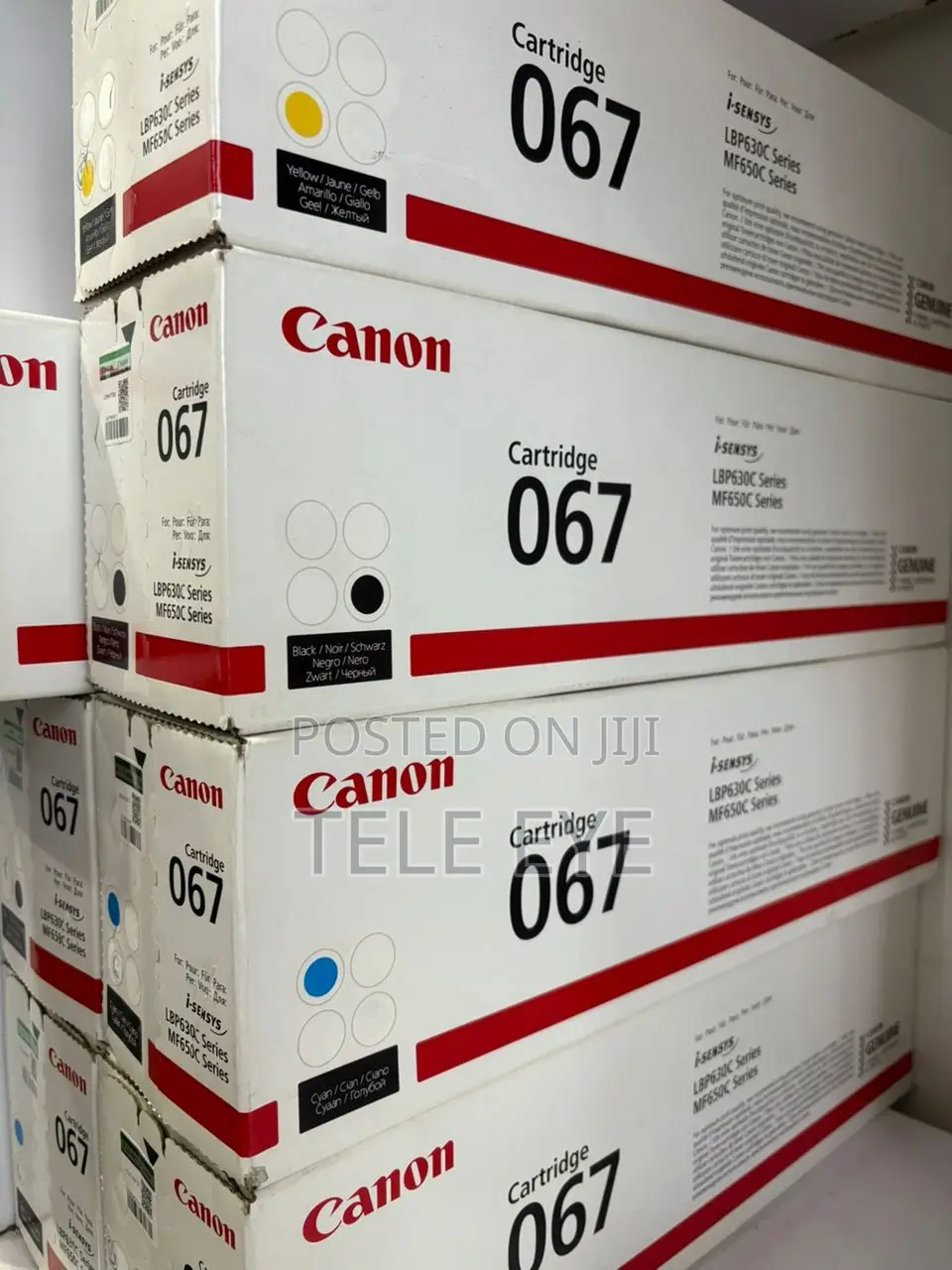 Canon 067 Original Toner Catridge Set