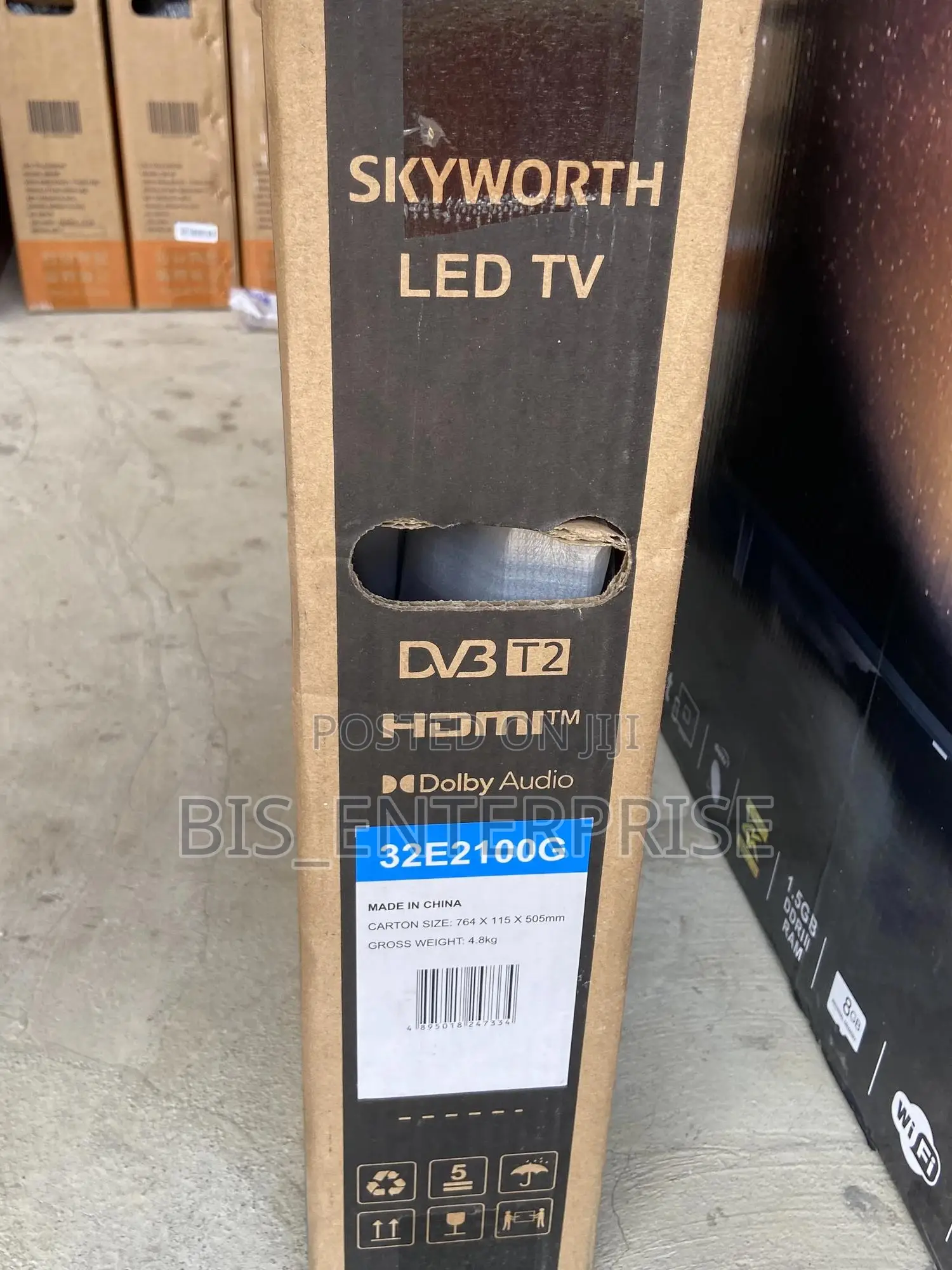 Skyworth 32” Digital Frameless Led Dolby Audio Hdmi