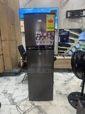 Long Lasting Double Door Fridge Pearl 161l