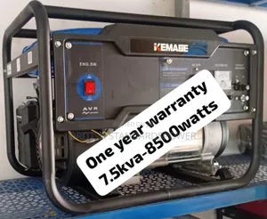 Resilient 7.5kva Petrol Kemage Generator Silent