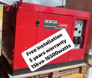 Honda Key Engine Start 15kva Silent Diesel Generator