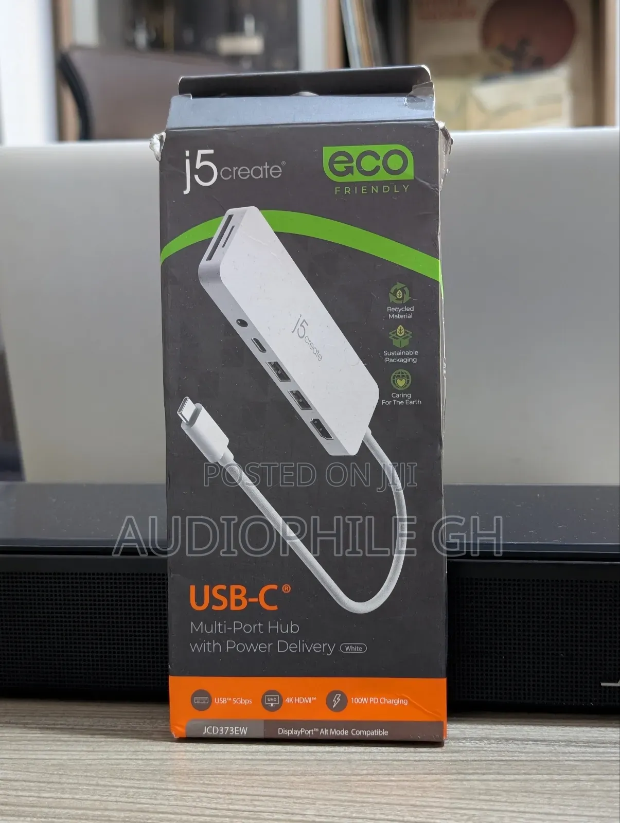 J5create Usb-C Multi-Port Hub With Power Delivery
