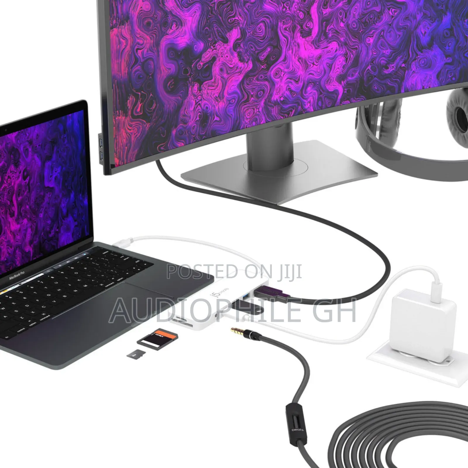 J5create Usb-C Multi-Port Hub With Power Delivery