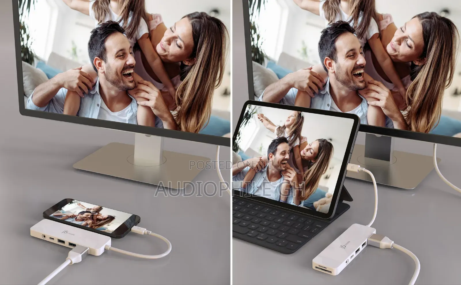 J5create Usb-C Multi-Port Hub With Power Delivery