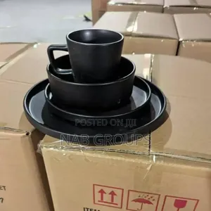4pcs Modern European Matte Dinner Set