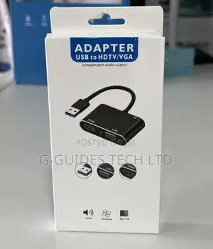 Usb 3.0 to Hdmi and Vga Adapter, Usb to Vga/Hdmi Converter