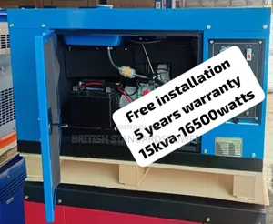 Strong Power Capability 15kva Silent Diesel Generator