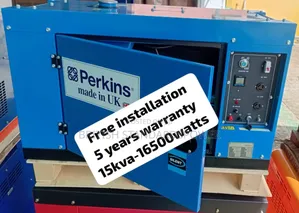 High Output Power 15kva Silent Perkins Diesel Generator