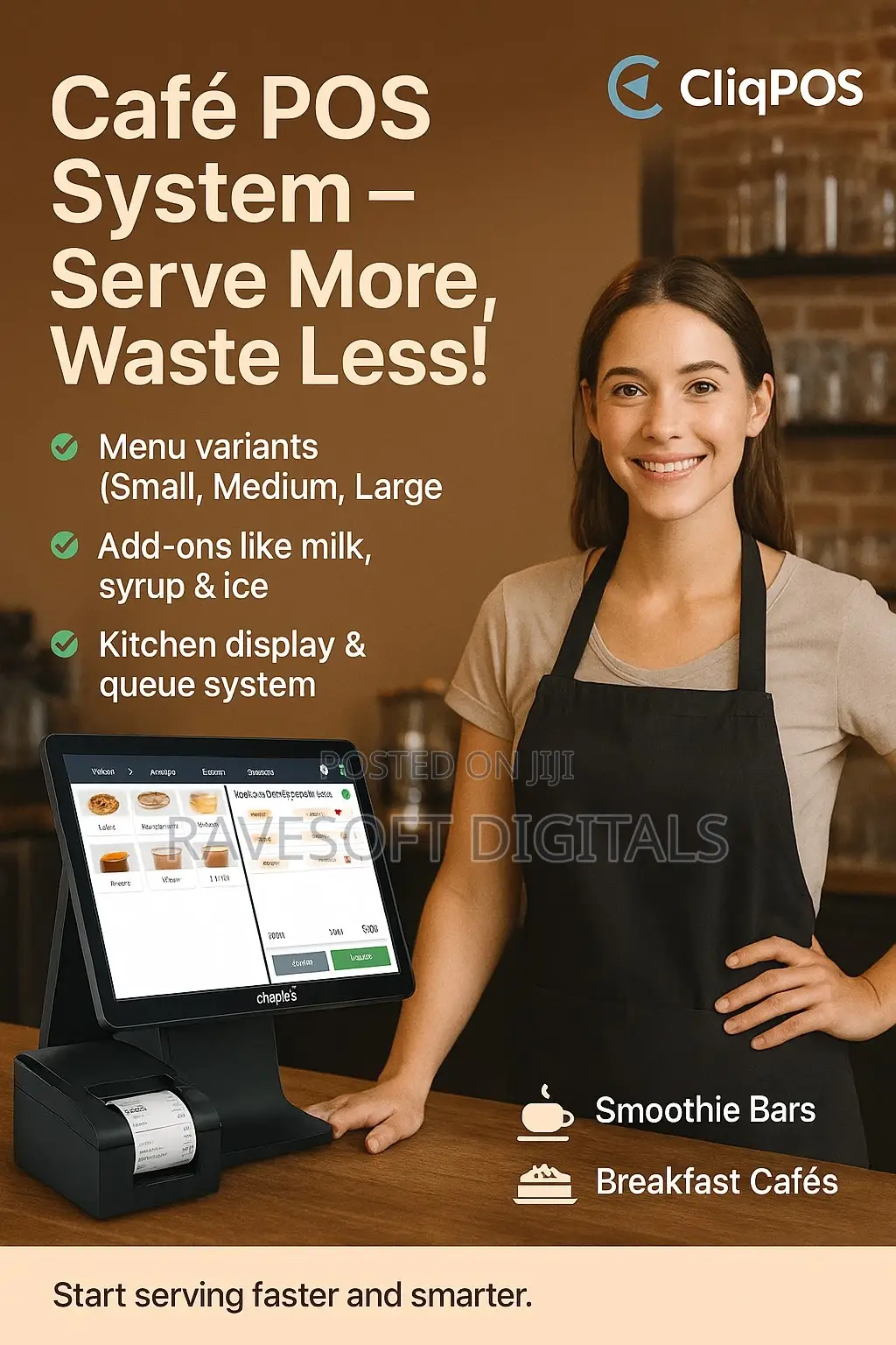 Café Pos System – Serve More, Waste Less