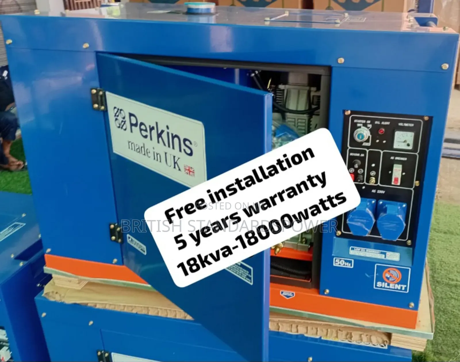 Exceptional Performance 18kva Silent Diesel Generator