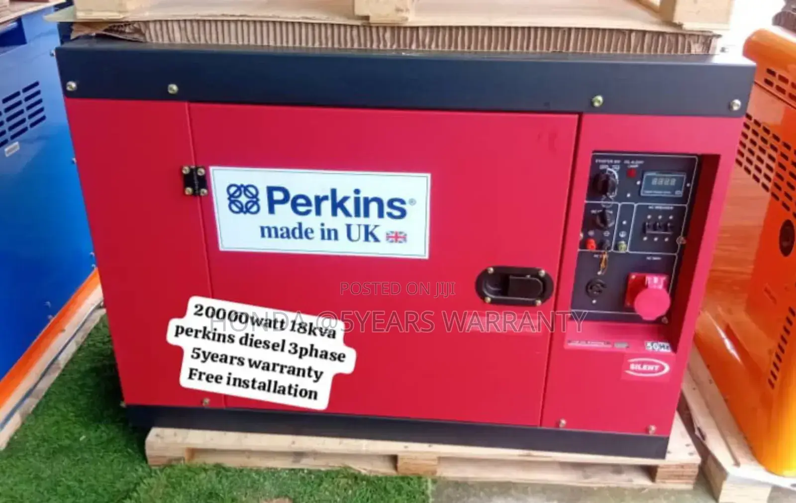 Sustainable Energy Solution 3phase Perkins 18kva Generator