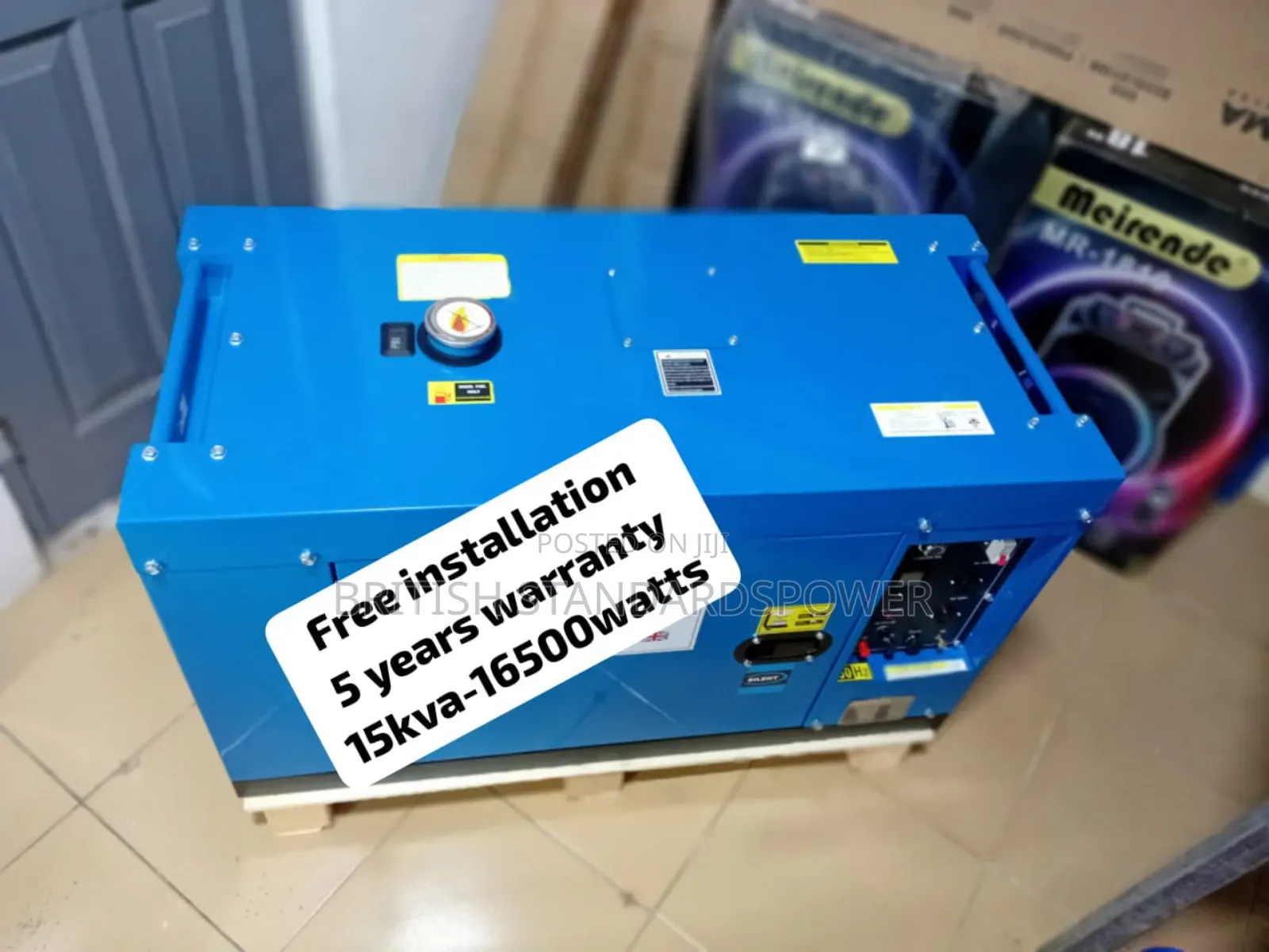 Strengthened Power 15kva Silent Diesel Generator