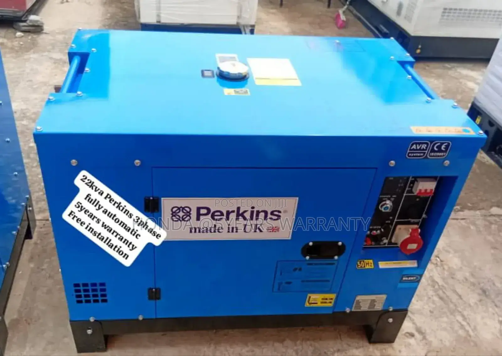 Powering Business Efficiently 22kva 3phase Perkins Ats 22kva