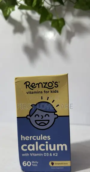 Renzo’S Vitamin for Kids Hercules Calcium With Vitamin D3 +