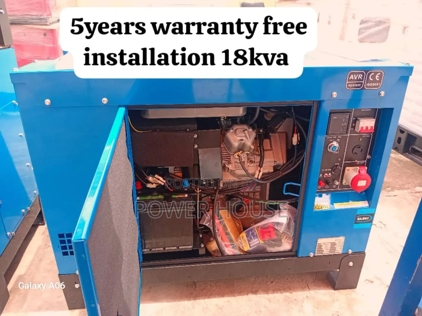 Hub Crown 22kva Perkins Diesel Generator 22kva