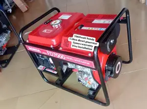 Power on Demand Efficiently 7.5kva Honda Diesel Generator