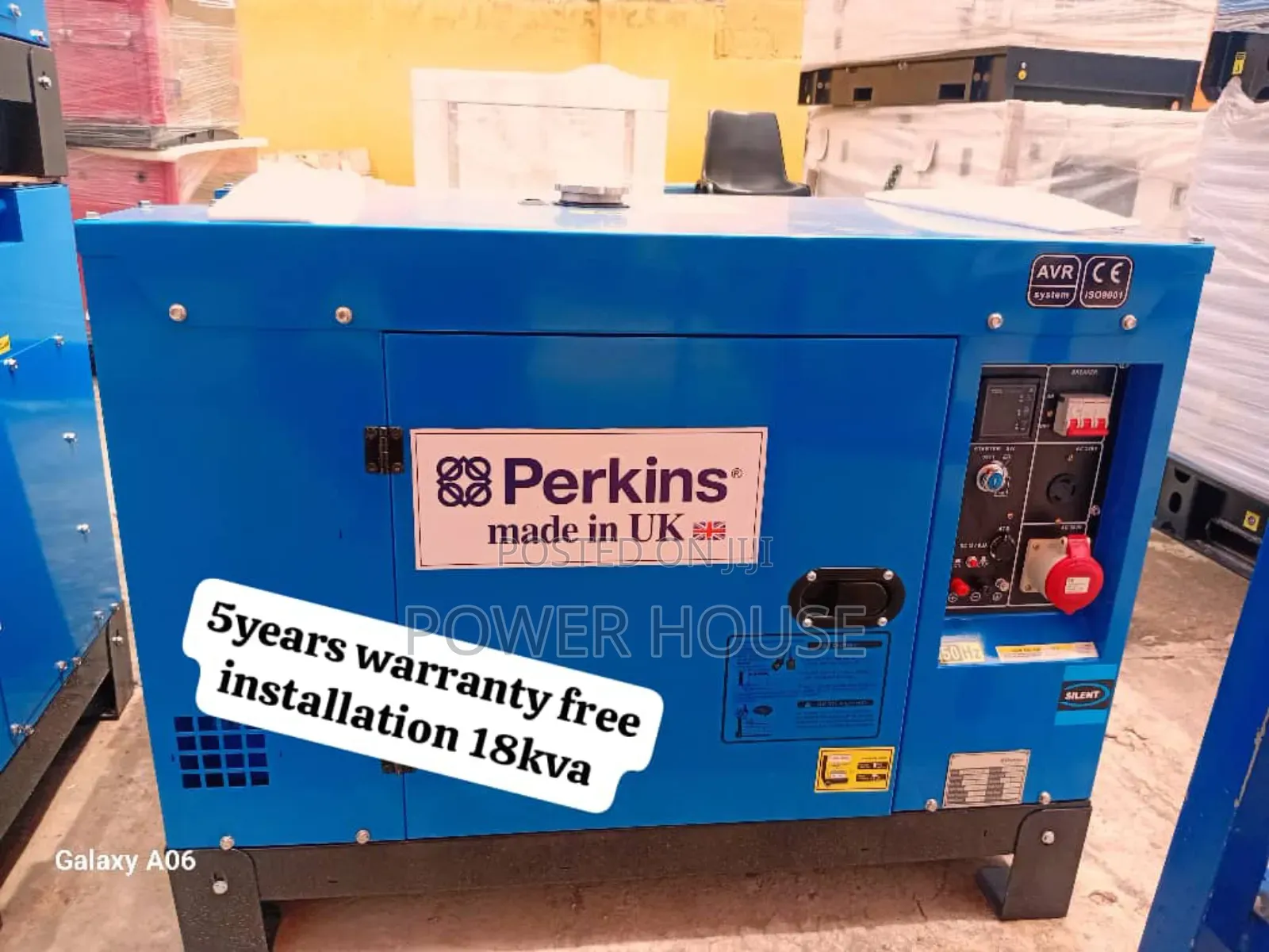 Hub Majestic 22kva Perkins Diesel Generator 22kva