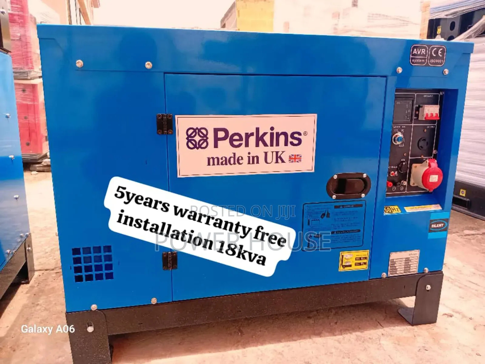 Hub Legacy 22kva Perkins Diesel Generator 22kva