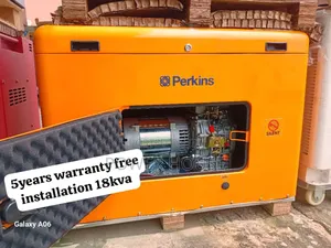 Hub Dynamo 18kva Yellowish Diesel Generator 18kva Perkins
