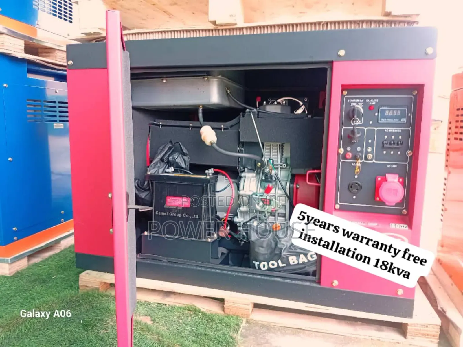 Hub Ultra 18kva Diesel Generator Perkins 18kva
