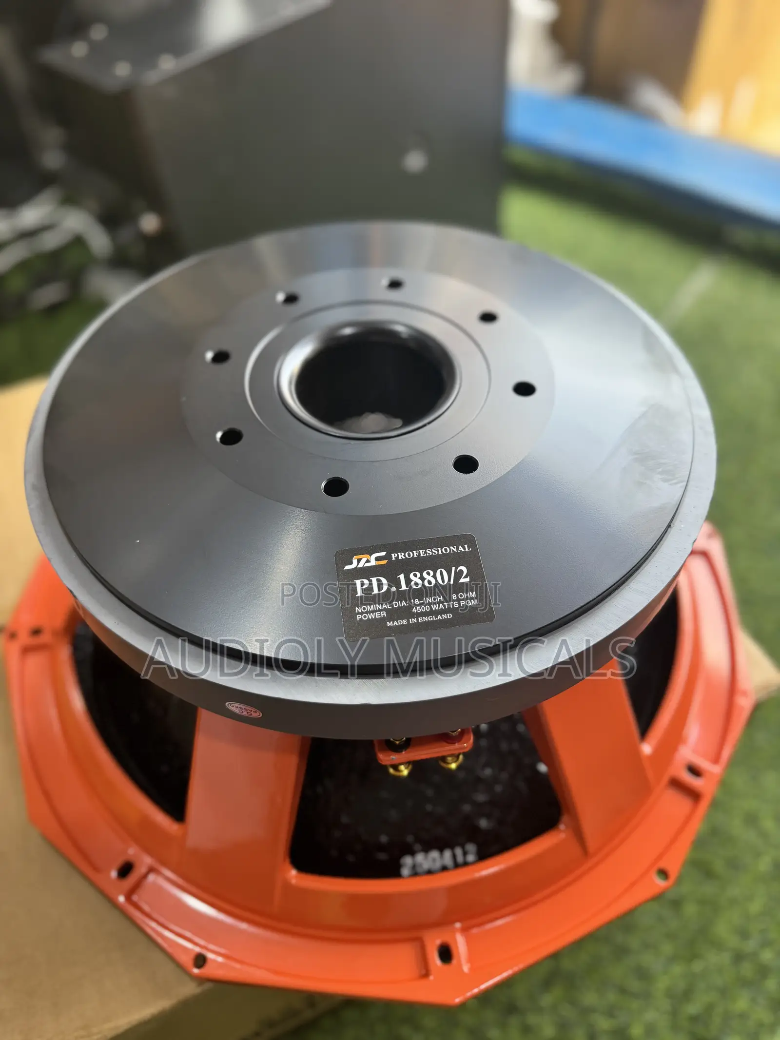 Jac - Pd Double Magnet 4500(Watt) Bass Speaker