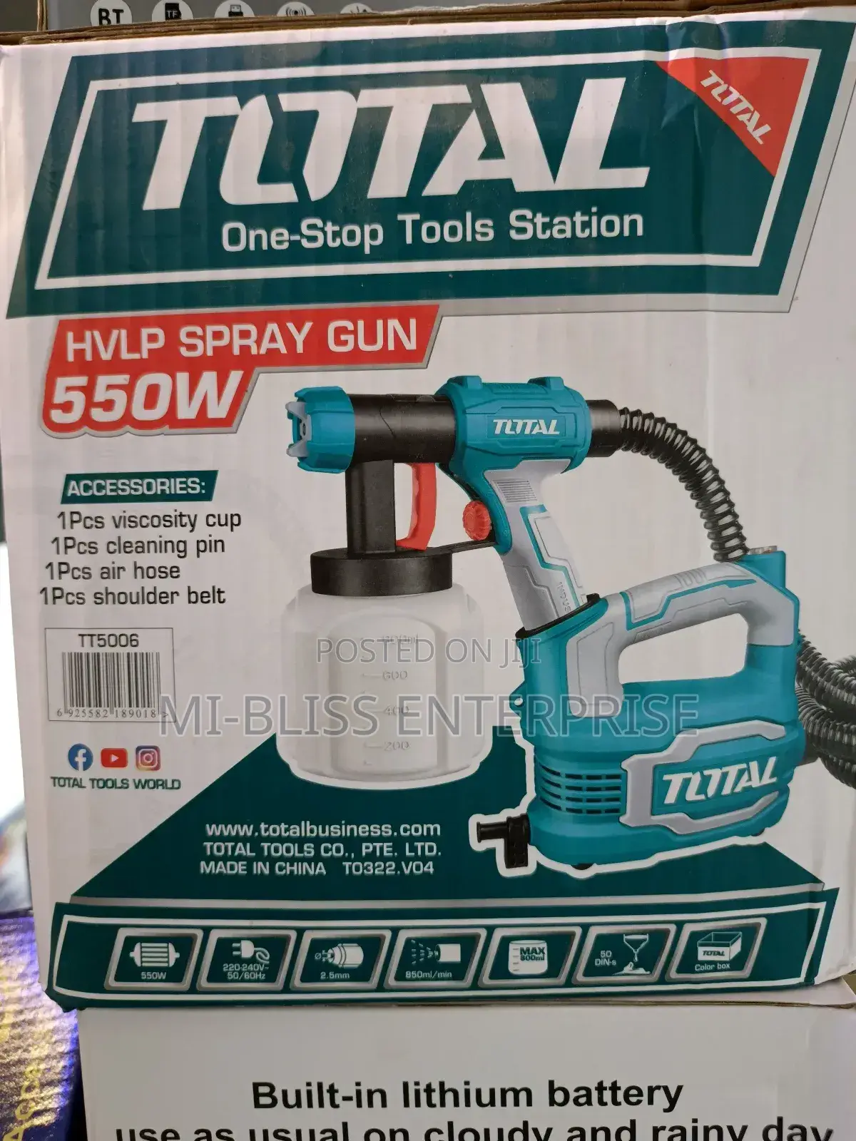 550w Hvlp Spray Gun
