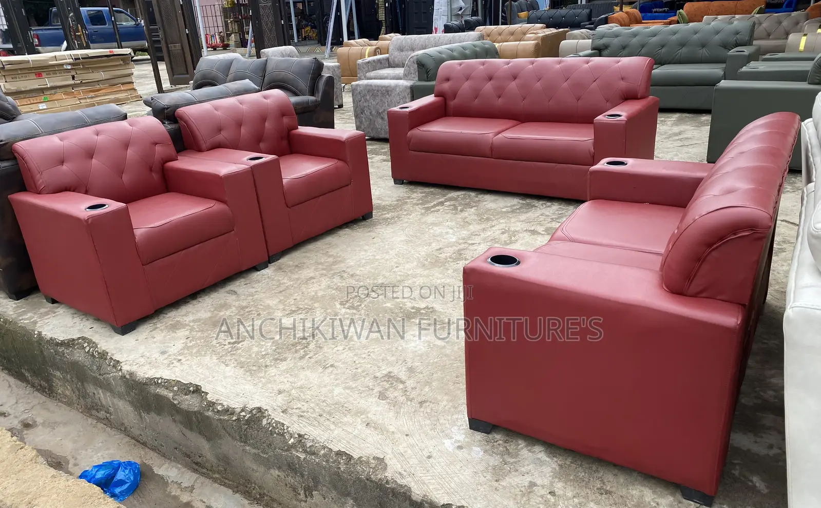 High Stich Sofa Sets (Payment After Delivery)