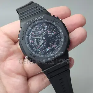 Black G Shock Crystal