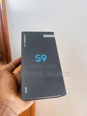 New Samsung Galaxy S9 64 GB Black