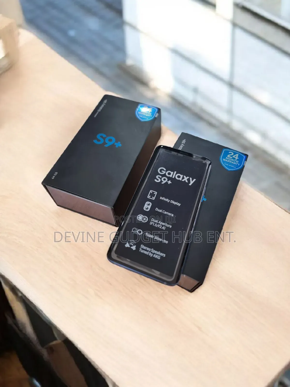 New Samsung Galaxy S9 Plus 64 GB Black