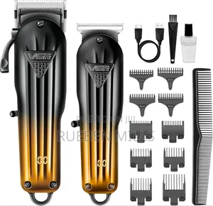 2 in 1 Barbering Machine Set Double Combo Hair Clipper