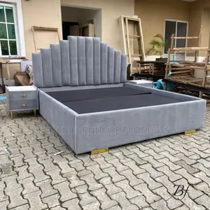 King Size Bed With Side Drawers