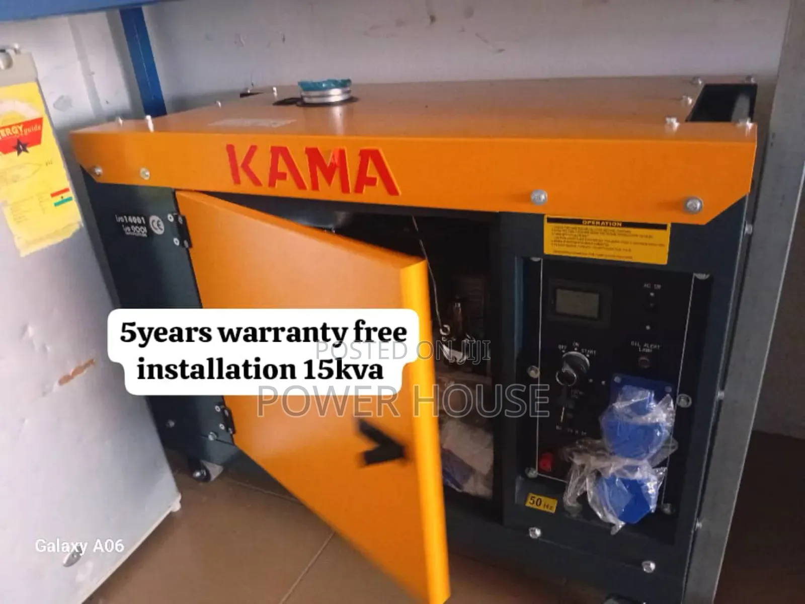 Hub Noble Edge 16500watts 15kva Diesel Generator 15kva