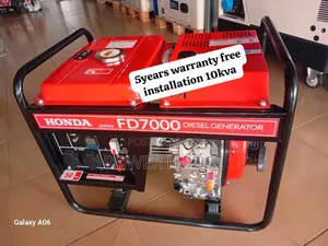 Hub Zenith Dynamo 7000watts Diesel Generator Honda 7.5kva