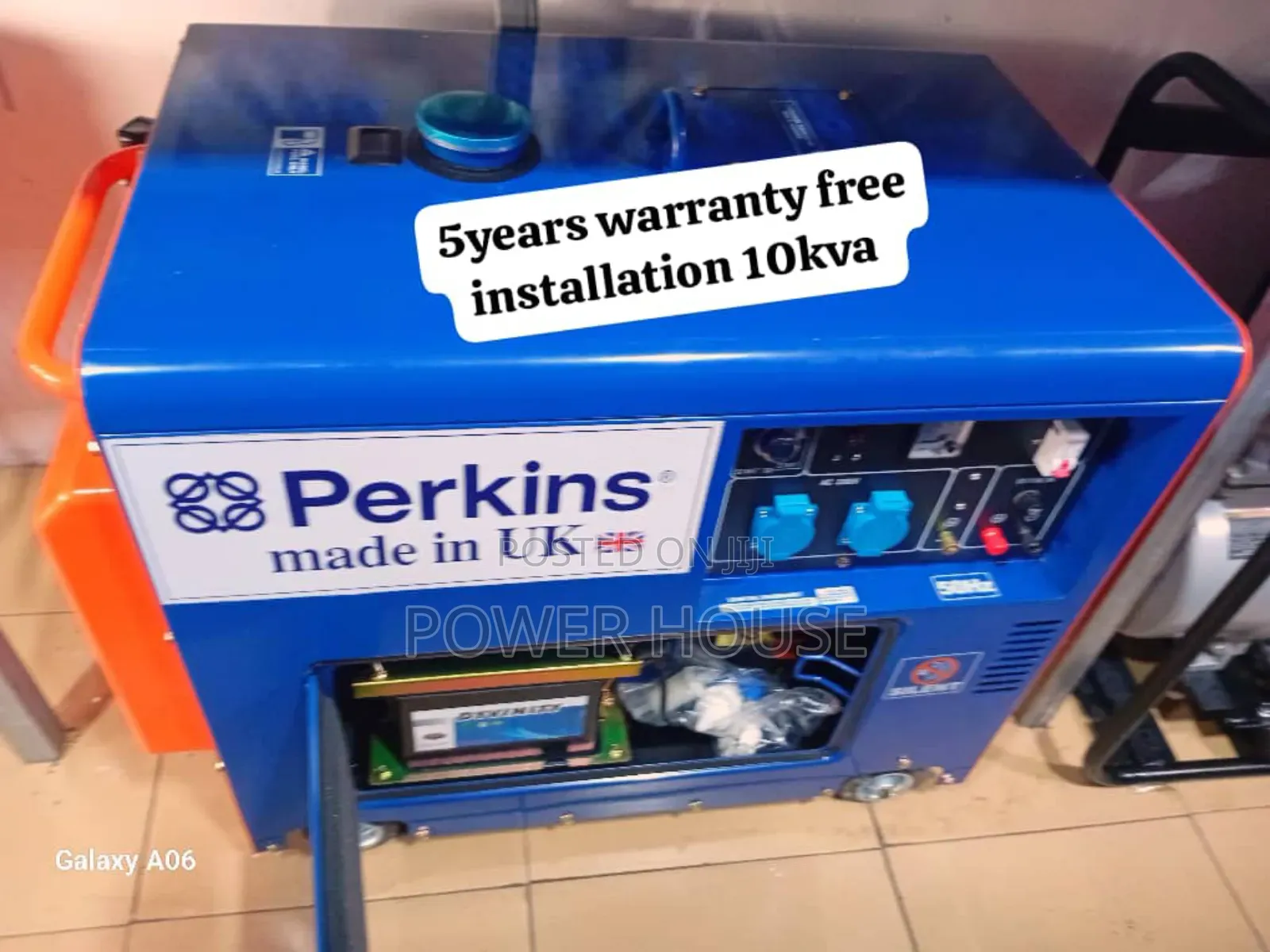 Hub Fusion Dynamo 10kva 13000watts Diesel Perkins Generator